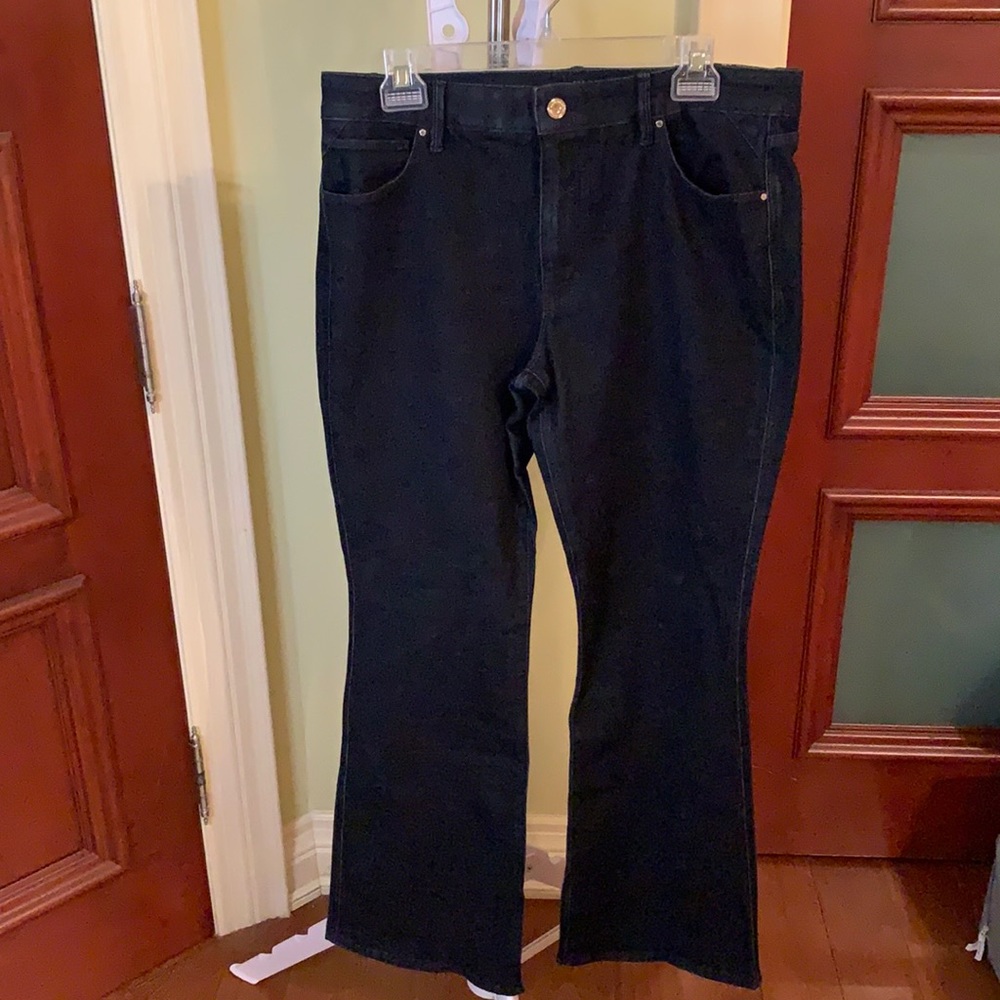 White House Black Market Dark wash jeans, size 12, NWT